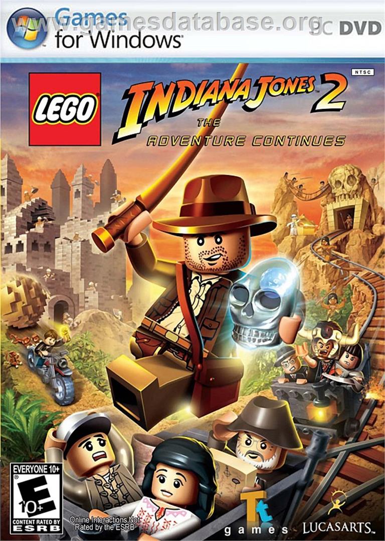 LEGO Indiana Jones 2 - The Adventure Continues - Microsoft Windows - Artwork - Box